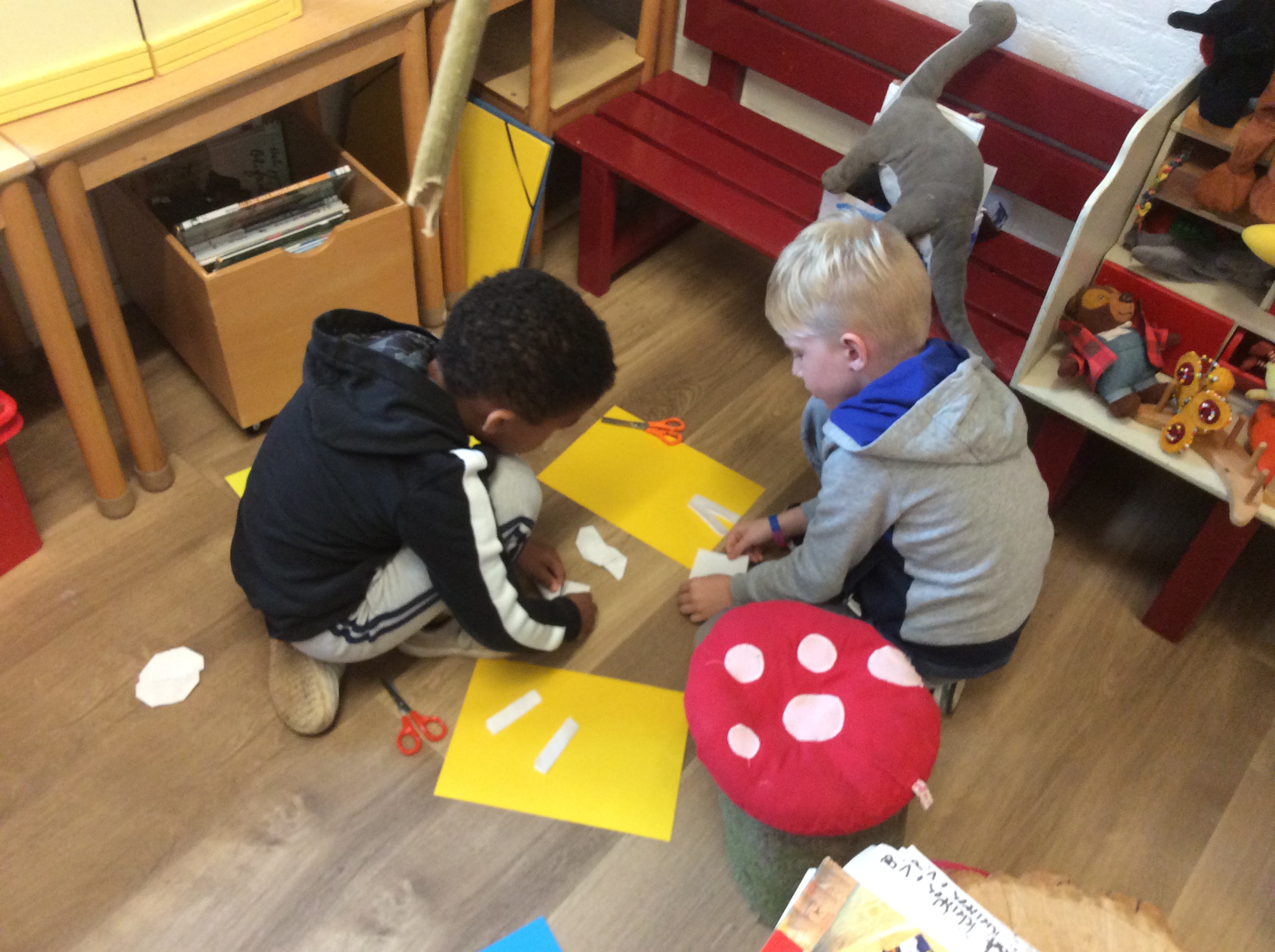 Ook Kinderboekenweek bij ons in de groep!
